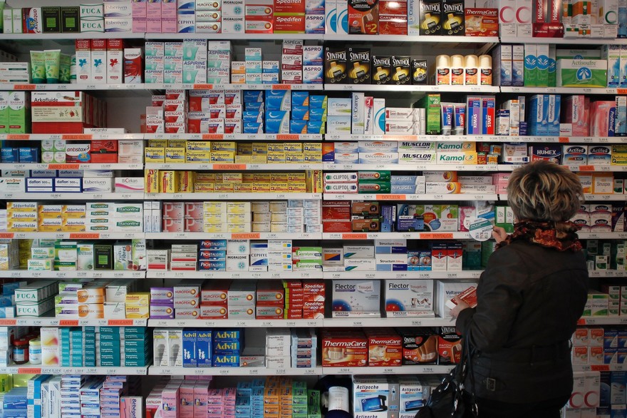 fin libre-service des antidouleurs en pharmacie