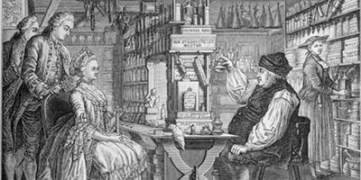 Les hommes et femmes célèbres de la pharmacie