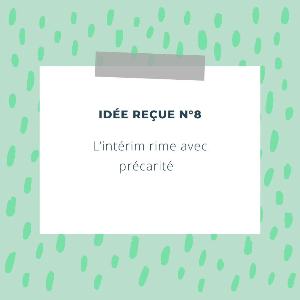 préjugé intérim n°8