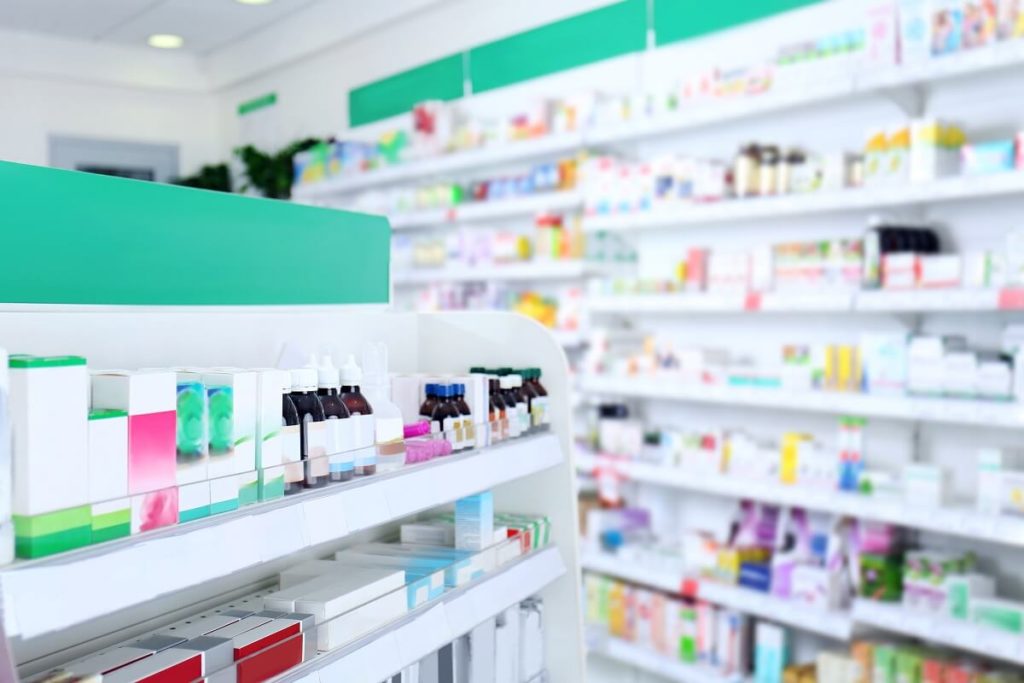 libre-service en pharmacie d'officine