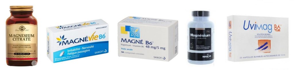 produits pharmaceutiques magnésium stress