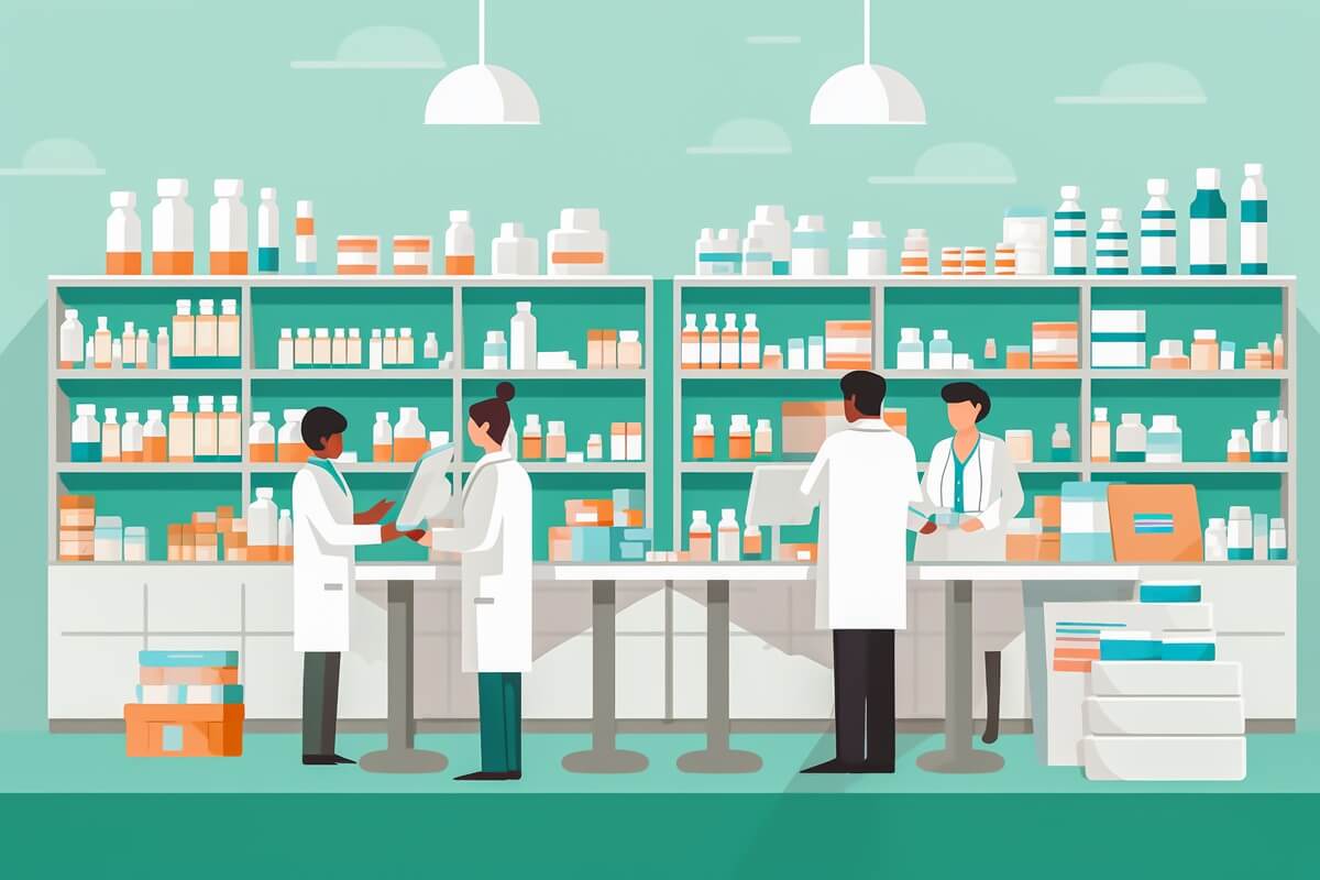 déclin du réseau pharmaceutique